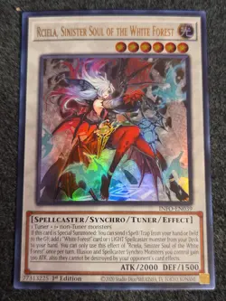 LP Yu-Gi-Oh! Rciela, Sinister Soul of the White Forest INFO-EN039 Ultra Rare - Image 1