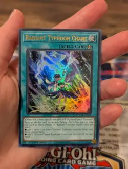 Radiant Typhoon Chant- DOOD-EN061 -Ultra Rare- 1st Edition-Yugioh! - Image 3