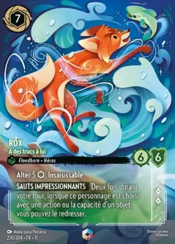 Lorcana - Rox - A des trucs a lui - MINT/NMINT - FR - FOIL - Image 1
