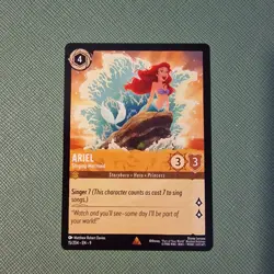 Ariel Singing Mermaid (FABLED) - 15/204 - Rare - Disney Lorcana - Image 1