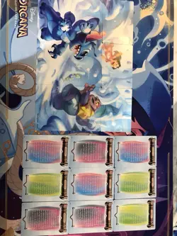 Disney Lorcana Winterspell Full Set Of Puzzle Pieces Ravensburger - Image 1