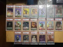Psa 10 Weiss Schwarz Attack On Titan Final Season Full Set Of 19 SR Simultaneous - Image 1