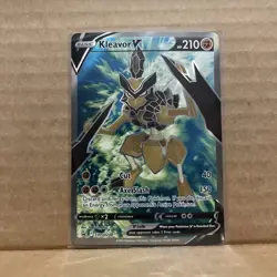 Kleavor V SWSH248 Black Star Promo Full Art Holo Pokemon Card - Image 1