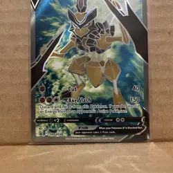 Kleavor V SWSH248 Black Star Promo Full Art Holo Pokemon Card - Image 3