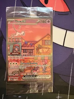 Mew ex 053 SVP Scarlet & Violet Promo Full Art Holo EX 180 HP English Card B - Image 2