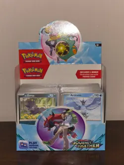 Pokemon TCG Journey Togeth Booster Display Box No Packs - 200 Cards - Image 1