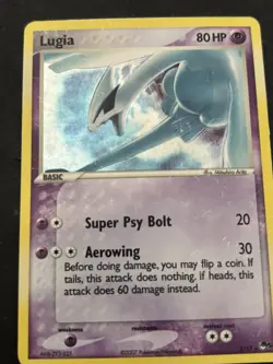 Pokemon TCG Lugia Pop Series 5 Holo Rare Card 2/17 - Image 1
