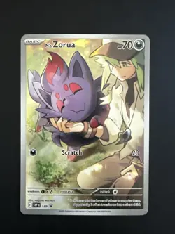 N's Zorua 189 Sv: Scarlet & Violet Promo Cards Holo - Image 1
