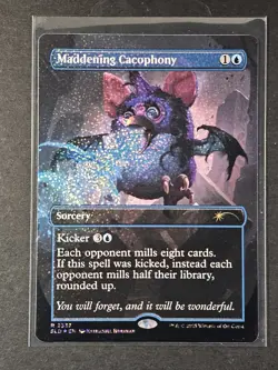MTG Maddening Cacophony (Confetti Foil) R 2337 Secret Lair x Furby: The Oddbodie - Image 1