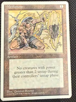 Meekstone 1995 Core Set 4th Edition Magic the Gathering Rar Artifact MtG - Image 1