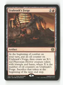 Urabrask's Forge - Phyrexia All Will Be One - #153 - Non-Foil - NM - MTG - Image 1