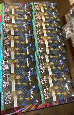 18Packs Magic The Gathering LORWYN ECLIPSED Sleeved Play Booster Guaranteed Foil - Image 1