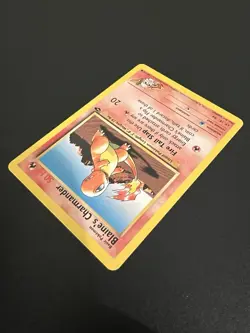 Blaine’s Charmander 60/132 Gym Challenge Unlimited 2000 Pokemon Card Common NM - Image 5