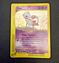 Pokemon Card- Mew-Expedition-Holo-19/165-Rare-ENG-Played Read/See photos - Image 1