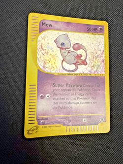 Pokemon Card- Mew-Expedition-Holo-19/165-Rare-ENG-Played Read/See photos - Image 3