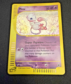 Pokemon Card- Mew-Expedition-Holo-19/165-Rare-ENG-Played Read/See photos - Image 5