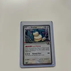 Hop's Snorlax 117/159 - Stamped EB Games Journey Together Promo - Pokemon TCG - Image 1