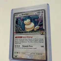 Hop's Snorlax 117/159 - Stamped EB Games Journey Together Promo - Pokemon TCG - Image 2