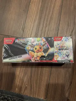 Pokemon TCG: Prismatic Evolutions Surprise Box & Booster Bundle SEALED - Image 1