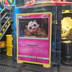 Jigglypuff Detective Pikachu Holo Promo Pokemon TCG 14/18 Common - Image 2