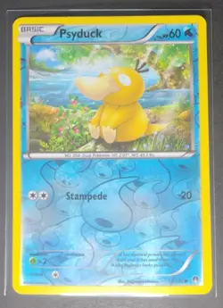 2016 Pokemon XY BREAKpoint Psyduck #16/122 Reverse Holo - Image 1