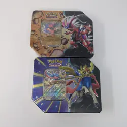 Slashing Legends Zacian & Koraidon Pokemon TCG Tins. New In Hand Ships Today - Image 1