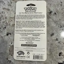 Pokemon Fossil Booster Blister Pack Zapdos Artwork 1999 WOTC Factory Sealed - Image 3