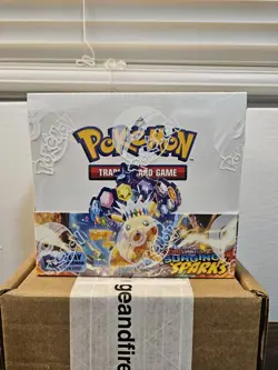 Pokemon Scarlet & Violet Surging Sparks Booster Box, Factory sealed - Image 1