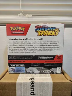 Pokemon Scarlet & Violet Surging Sparks Booster Box, Factory sealed - Image 2