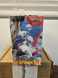 Pokemon Scarlet & Violet Surging Sparks Booster Box, Factory sealed - Image 4