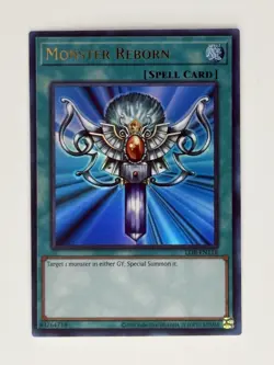 Monster Reborn LOB-EN118 The Legend Of Blue Eyes White Dragon Unlimited NM - Image 1