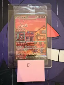 Mew ex SVPEN 053 Scarlet & Violet Promo Holo 2023 English Card D - Image 1