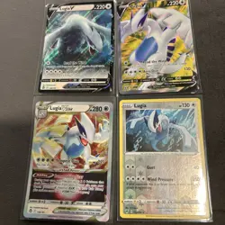 4 Lugia Holo Card Lot!! Lugia V 138/195 Silver Tempest Ultra Rare Pokemon TCG - Image 1