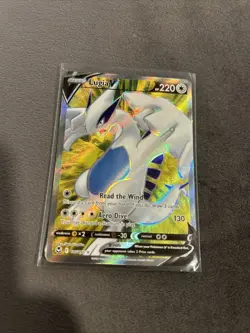 4 Lugia Holo Card Lot!! Lugia V 138/195 Silver Tempest Ultra Rare Pokemon TCG - Image 3