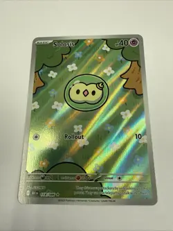 Pokemon TCG Solosis Illustration Rare Black Bolt, English Edition, Card 118/086 - Image 2