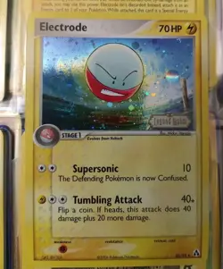 Pokemon Card/Tarjeta/Karte: Electrode Reverse-Holographic LEGEND MAKER 32/92 - Image 1