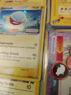 Pokemon Card/Tarjeta/Karte: Electrode Reverse-Holographic LEGEND MAKER 32/92 - Image 3