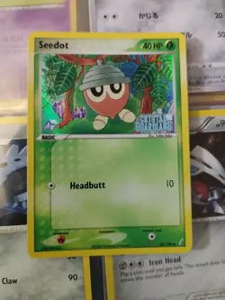 Pokemon Card/Tarjeta Seedot Holographic Card CRYSTAL GUARDIANS Series - Image 1