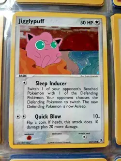 Pokemon Card/Tarjeta Holographic Jigglypuff Fire Red Leaf Green FRLG Series - Image 1