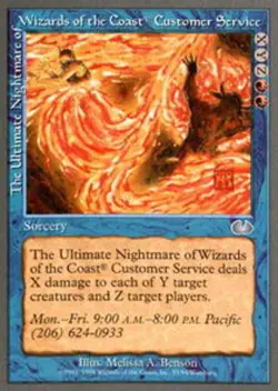 MTG - The Ultimate Nightmare of Wizards of the Coast Customer Service - Unglued - Image 1