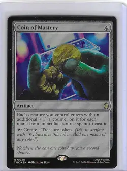 Coin of Mastery #38 Surge Foil R - Teenage Mutant Ninja Turtles - TMNT MTG - Image 1