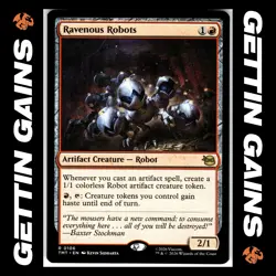 Ravenous Robots - 0106 - R - Non-Foil - TMNT - MTG - NM/M - Image 1