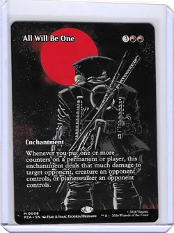 All Will Be One #8 M - Teenage Mutant Ninja Turtles TMNT MTG Non-Foil - Mint - Image 1
