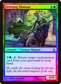 Dowsing Shaman FOIL Ravnica: City of Guilds NM Green Uncommon CARD ABUGames - Image 1