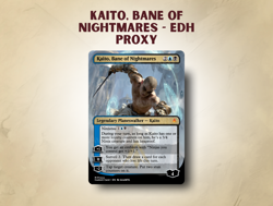 Kaito, Bane of Nightmares - Custom Magic: The Gathering Card - Image 1