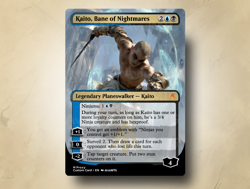 Kaito, Bane of Nightmares - Custom Magic: The Gathering Card - Image 2