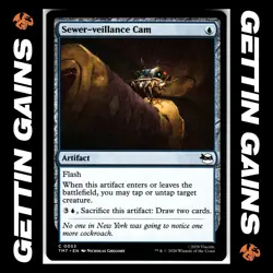 Sewer-veillance Cam - 0053 - C - Non-Foil - TMNT - MTG - NM/M - Image 1