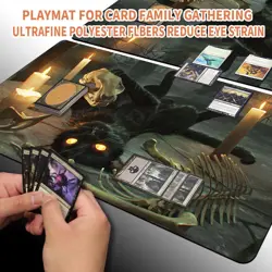 Nine-Lives Familiar - Magic The Gathering MTG Playmat TCG CCG MTG Playmat - Image 5