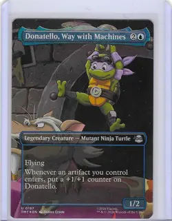 Donatello, Way with Machines #197 Foil U - Teenage Mutant Ninja Turtles - TMNT - Image 1