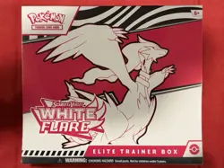 Pokemon Scarlet & Violet White Flare Elite Trainer Box Promo Booster Reshiram - Image 1